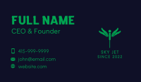Feather Acupuncture Needle Business Card