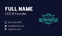 Tree Carpenter Chainsaw Business Card