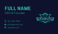 Tree Carpenter Chainsaw Business Card Image Preview