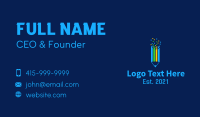 Digital Pixel Pencil  Business Card