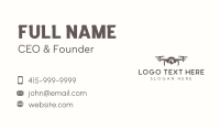 Videography Aerial Drone Business Card Design