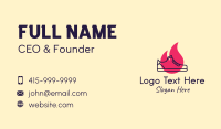 Running Shoe Business Card example 4