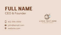 Thumbs Up Coffee Drink Business Card