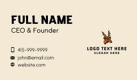 Antelope Gaming Mascot Business Card Design