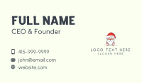 Santa Claus Decoration Business Card