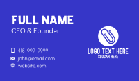Clouding Business Card example 1