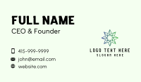 Minimalist Star Company  Business Card