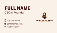 Mountain Climbing Adventure Business Card