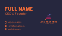 Gradient Business Card example 4