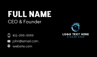 Construction Tool Repair Business Card