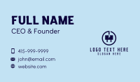 Lightning Electric Plug Business Card Design