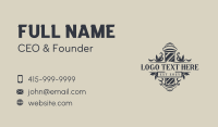 Hairdresser Barber Pole Business Card