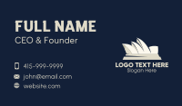 Opera House Business Card example 2