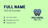 Mountain Peak Dental Business Card Image Preview