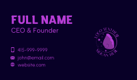 Purple Mystic Beauty  Business Card Design