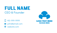 Blue Cloud Sofa Business Card