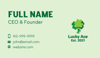 Green Shamrock Bundle  Business Card Image Preview