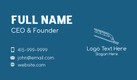 Train Station Business Card example 3