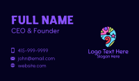 Event Celebration Business Card example 2