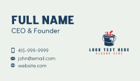 Paint Bucket Home Maintenance Business Card