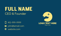 Night Dog Star  Business Card Design