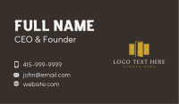Open Business Card example 1