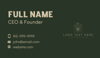 Royalty Jewelry Letter M Business Card