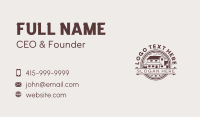Brown House Roofing Business Card