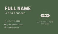 Mountain Range Travel  Business Card