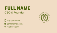 Diamond Wreath Crown Business Card