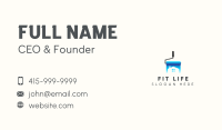 Paint Roller Home Renovation Business Card