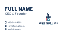 Home Paintbrush Repair Business Card