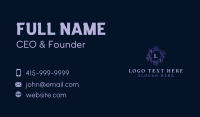 Orchid Flower Florist Business Card