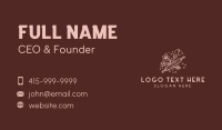 Spatula Flower Bakery Business Card