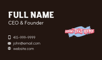 Statement Business Card example 3