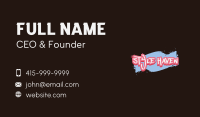 Statement Business Card example 3