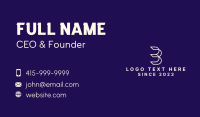 Boutique Business Card example 3