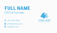 Cyber Digital Cloud Business Card Image Preview