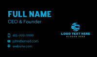 Wave Globe Network Business Card