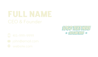 Toddler Business Card example 2