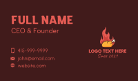 Meal Delivery Business Card example 4
