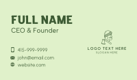 Old Man Lumberjack Business Card