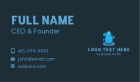 Blue Water Droplet   Business Card