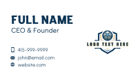 Soccer Team Varsity Business Card Design