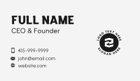 Agency Business Card example 4