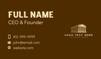 Greek Business Card example 2