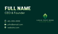 Grass Lawn Gardening Business Card