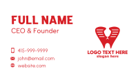 Oral Care Business Card example 3