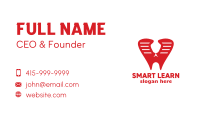 Oral Care Business Card example 3