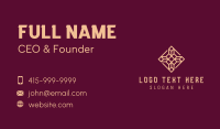 Diamond Gemstone Jeweler Business Card